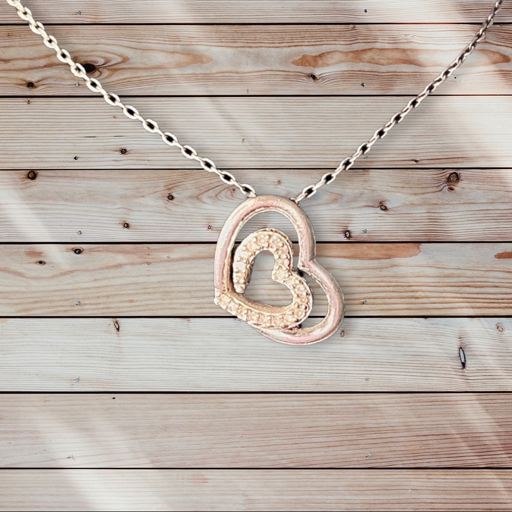 Sterling Silver heart necklace